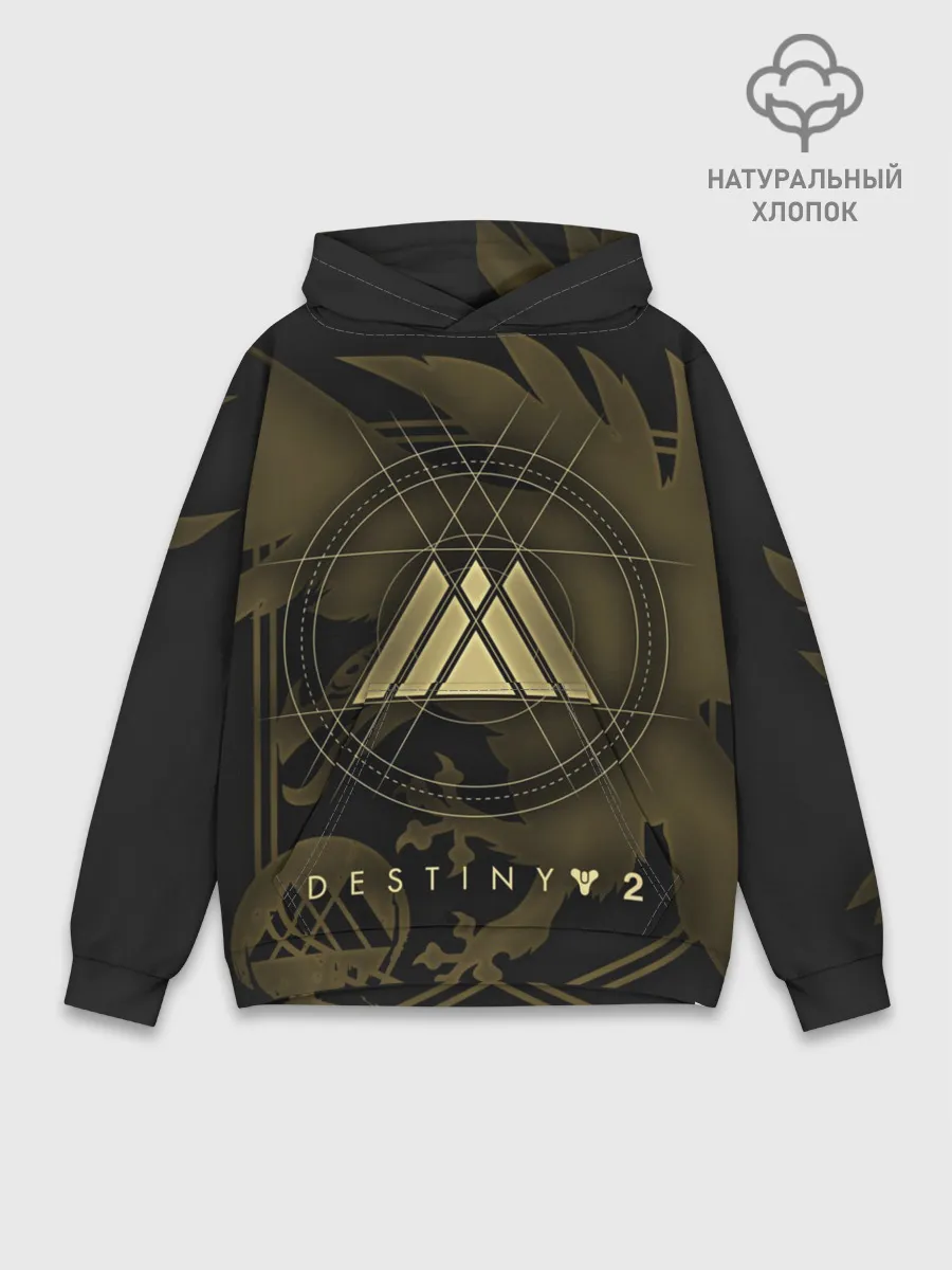 Худи мужской база хлопок / DESTINY, WARLOCK