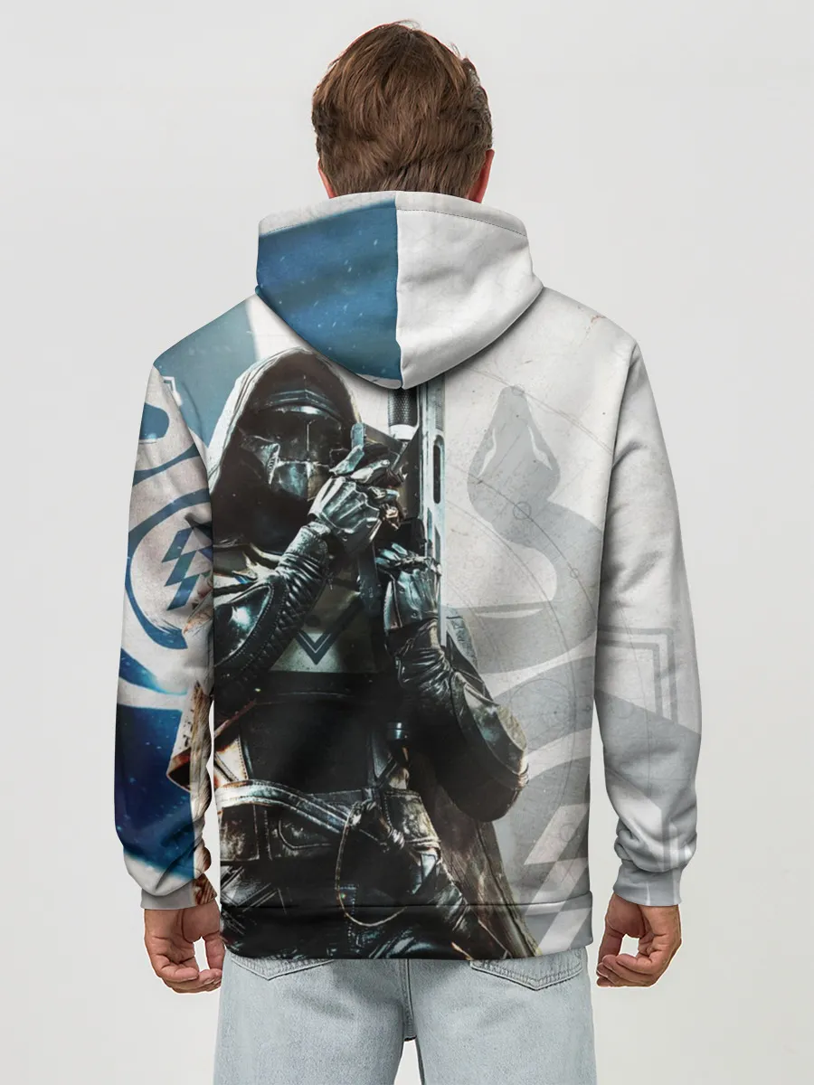 Худи мужской база хлопок / DESTINY, HUNTER