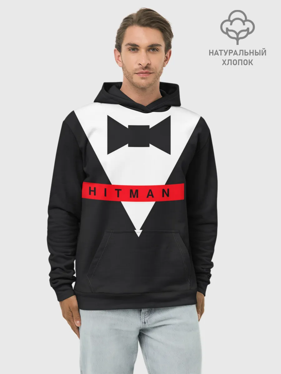 Худи мужской база хлопок / Hitman III