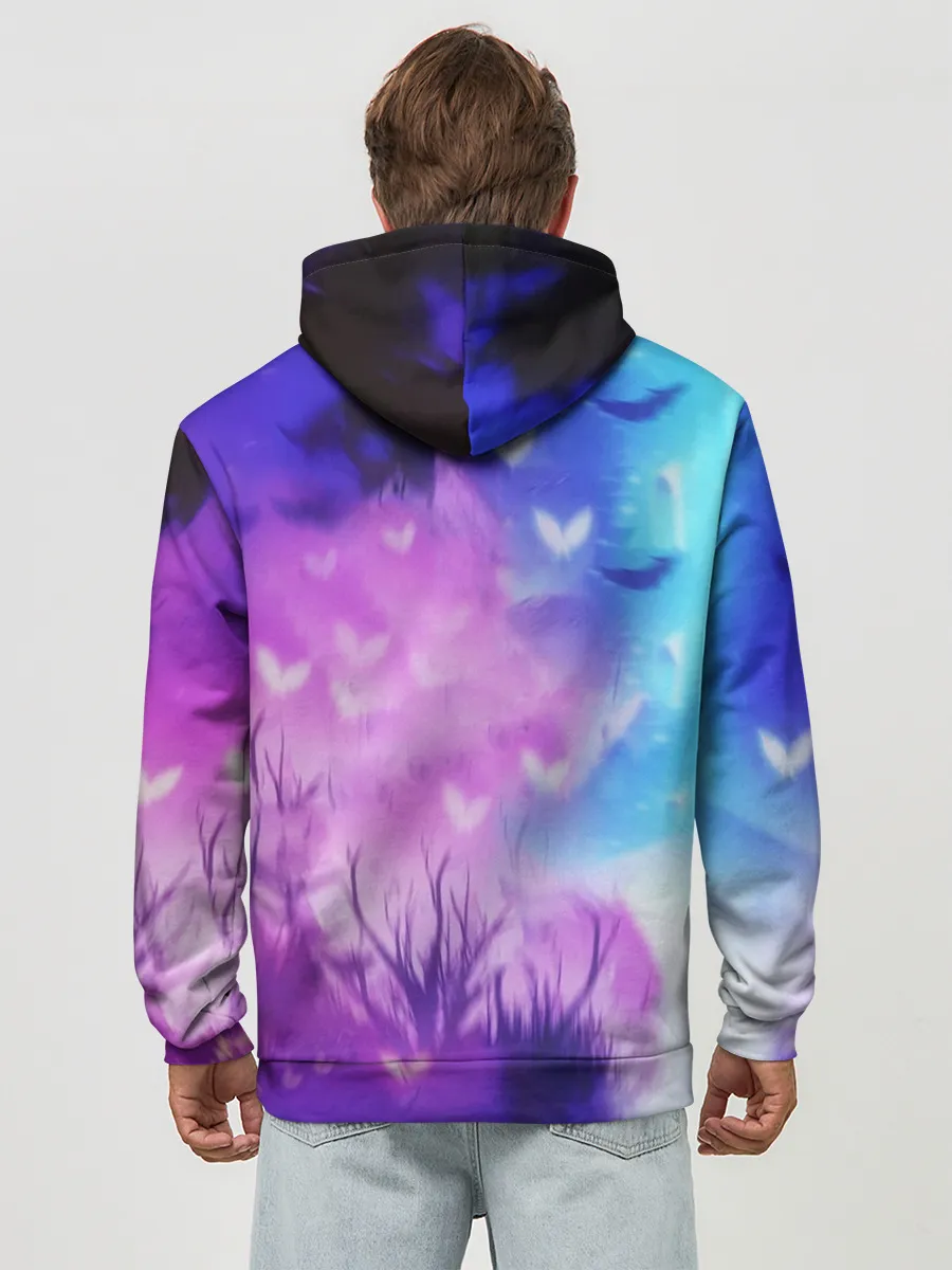 Худи мужской база хлопок / Шинобу