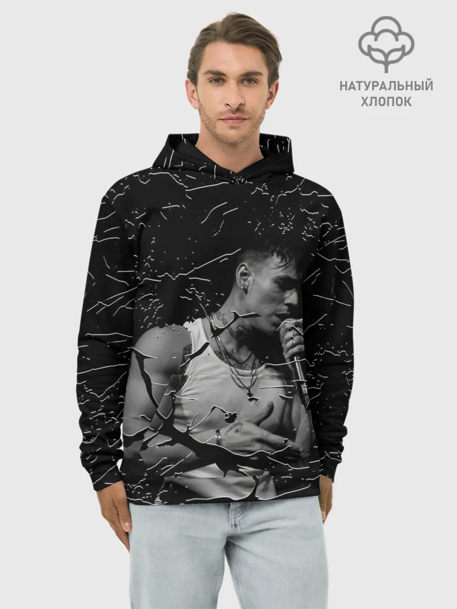 Худи мужской база хлопок / NILETTO