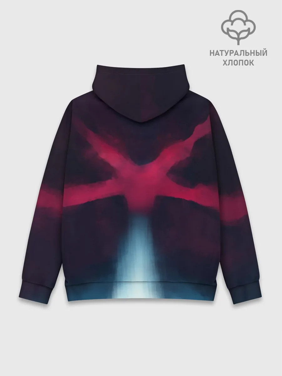 Худи мужской база хлопок / Kirito спиной