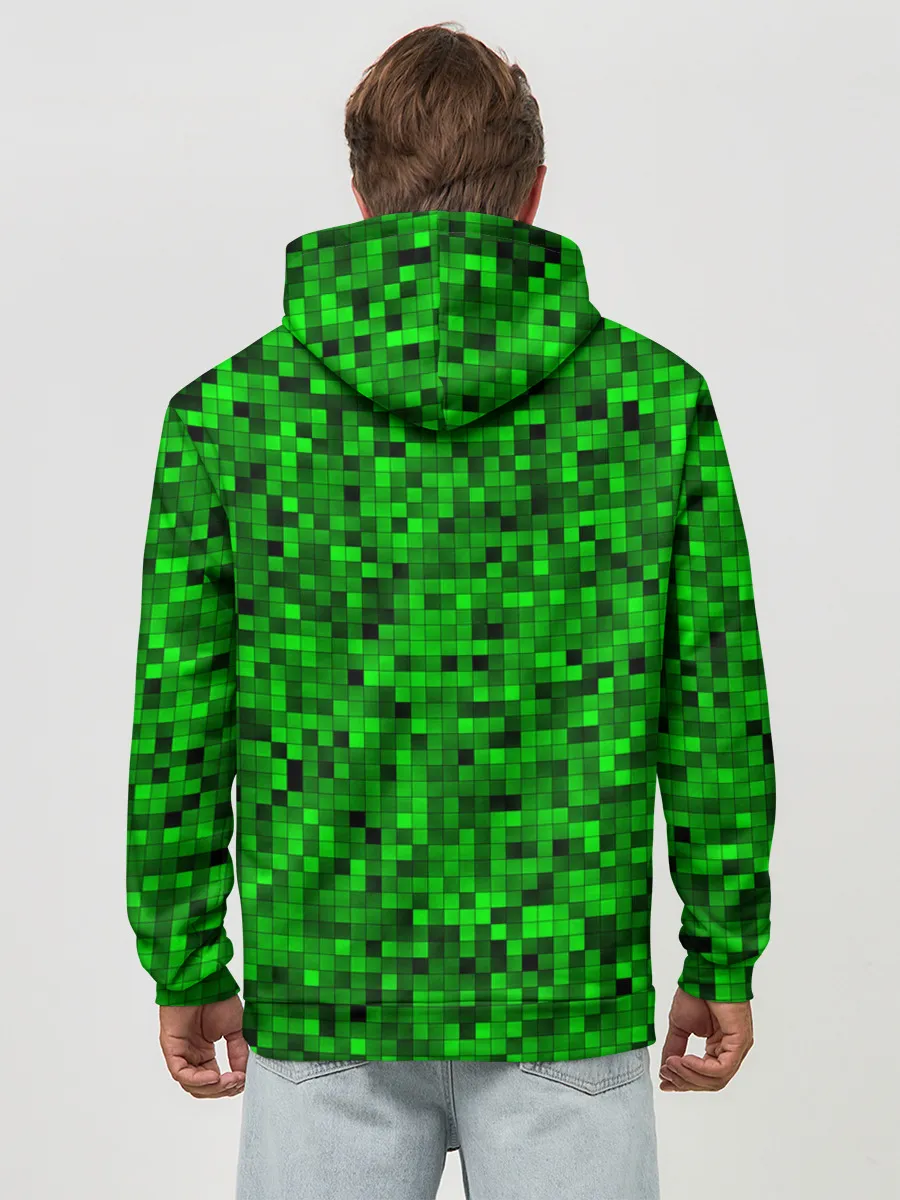 Худи мужской база хлопок / Minecraft