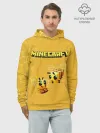 Худи мужской база хлопок / Minecraft