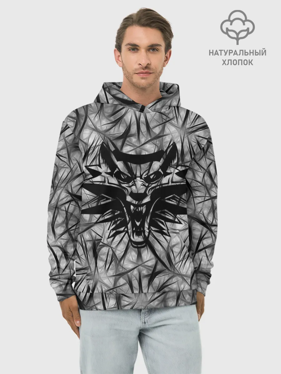 Худи мужской база хлопок / The Witcher