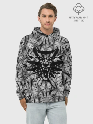 Худи мужской база хлопок / The Witcher