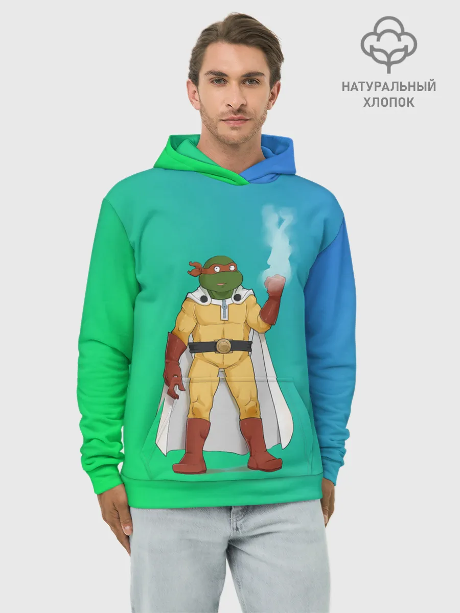 Худи мужской база хлопок / Сайтама | One Punch Man