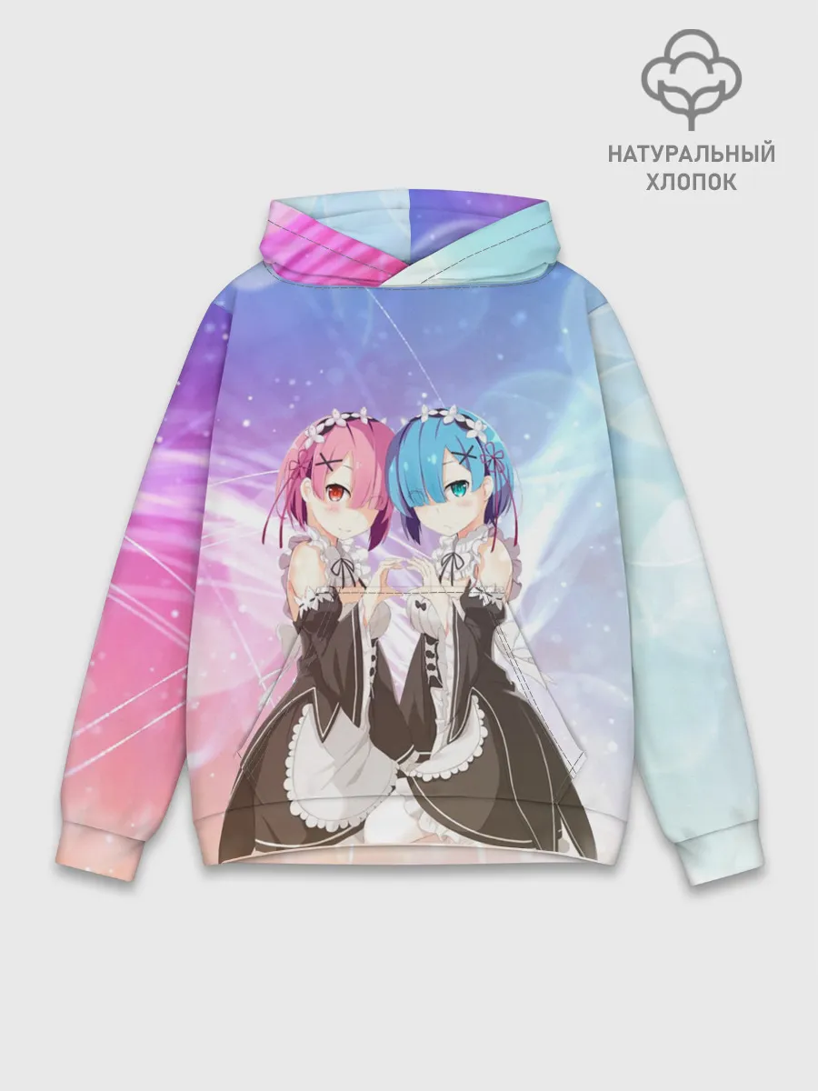 Худи мужской база хлопок / Рем и Рам