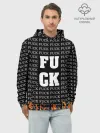 Худи мужской база хлопок / F*CK F*CK F*CK