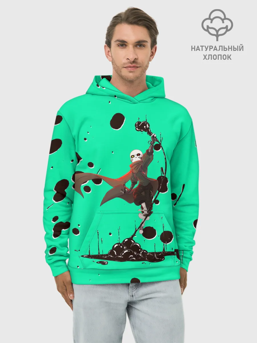 Худи мужской база хлопок / Undertale