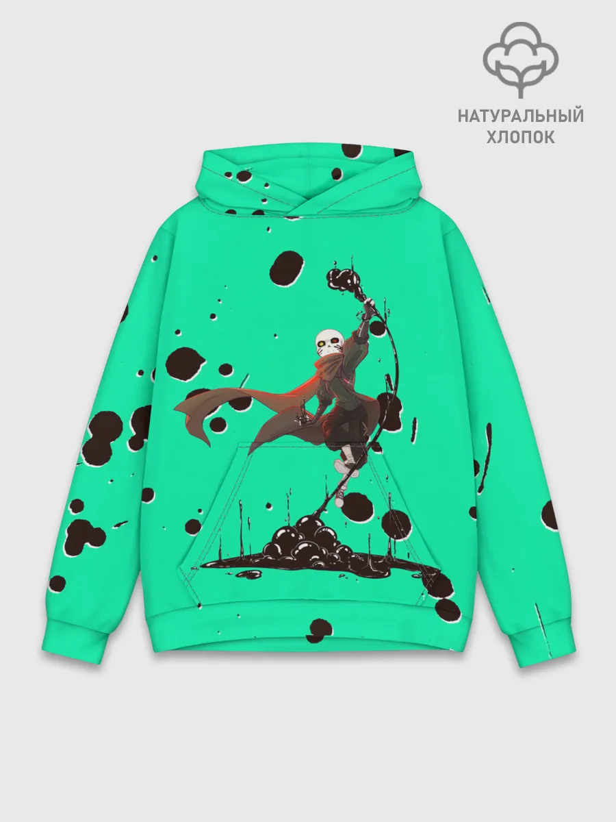 Худи мужской база хлопок / Undertale