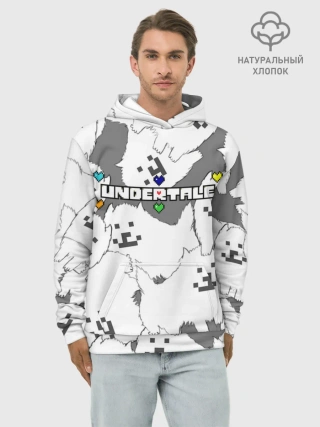 Худи мужской база хлопок / Undertale