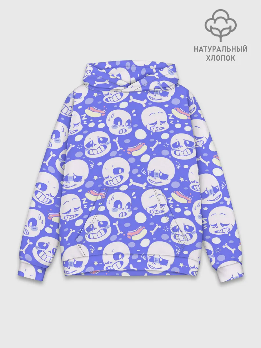 Худи мужской база хлопок / Undertale