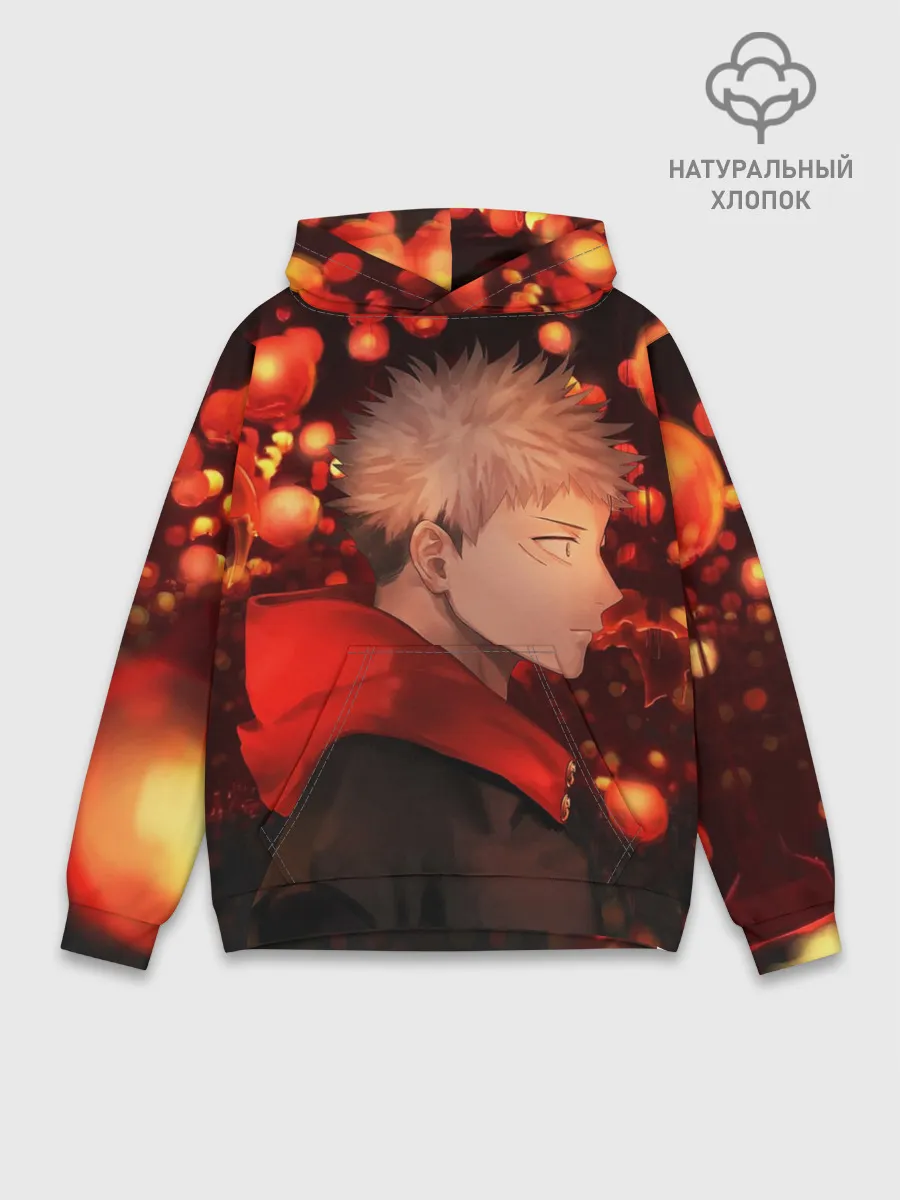 Худи мужской база хлопок / Итадори