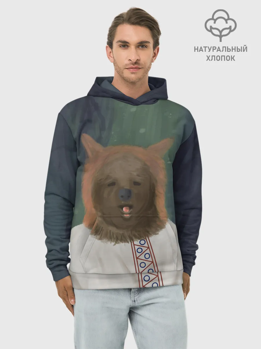 Худи мужской база хлопок / Ужас советских детей