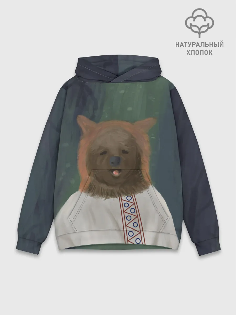 Худи мужской база хлопок / Ужас советских детей