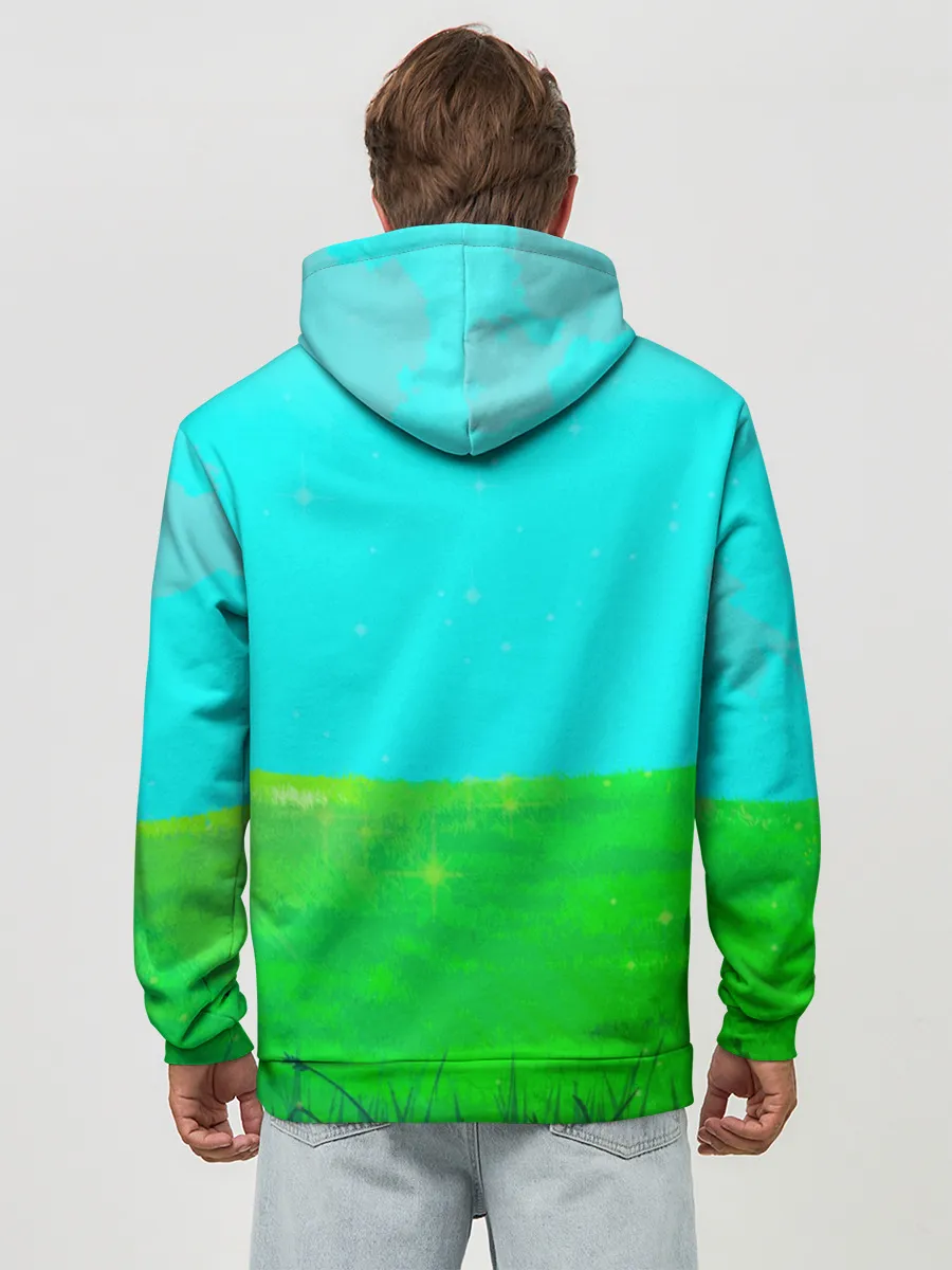 Худи мужской база хлопок / Волчица и пряности