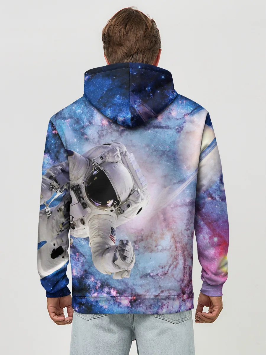 Худи мужской база хлопок / Космонавт