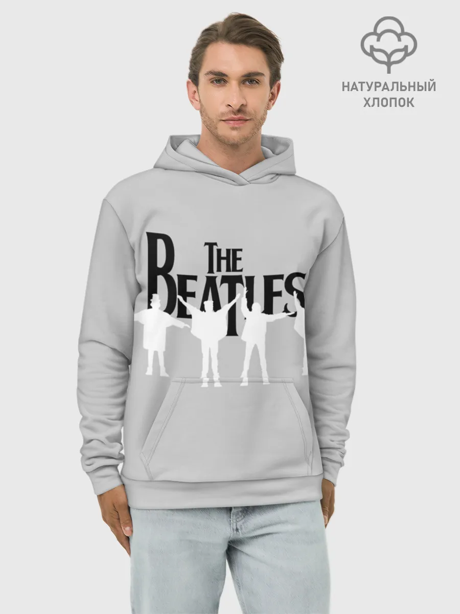 Худи мужской база хлопок / The Beatles