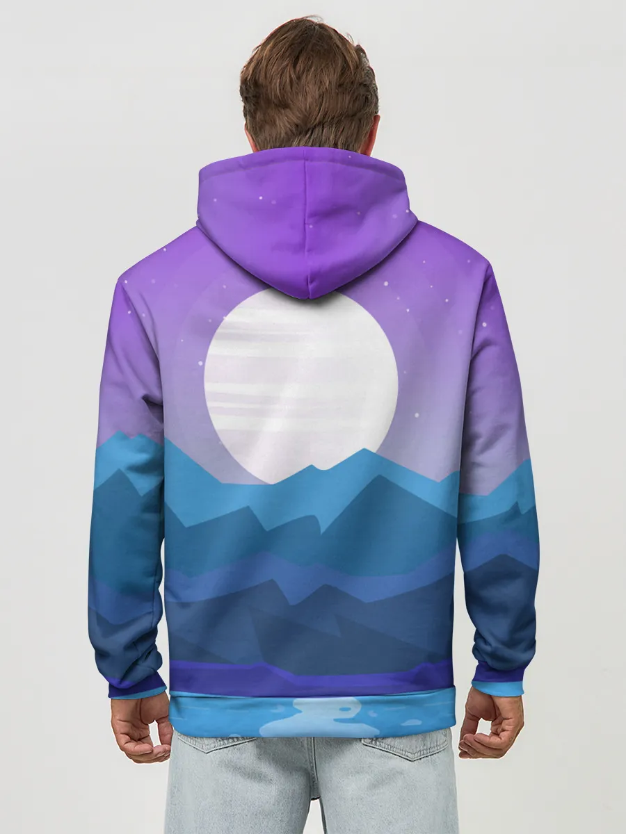 Худи мужской база хлопок / Undertale