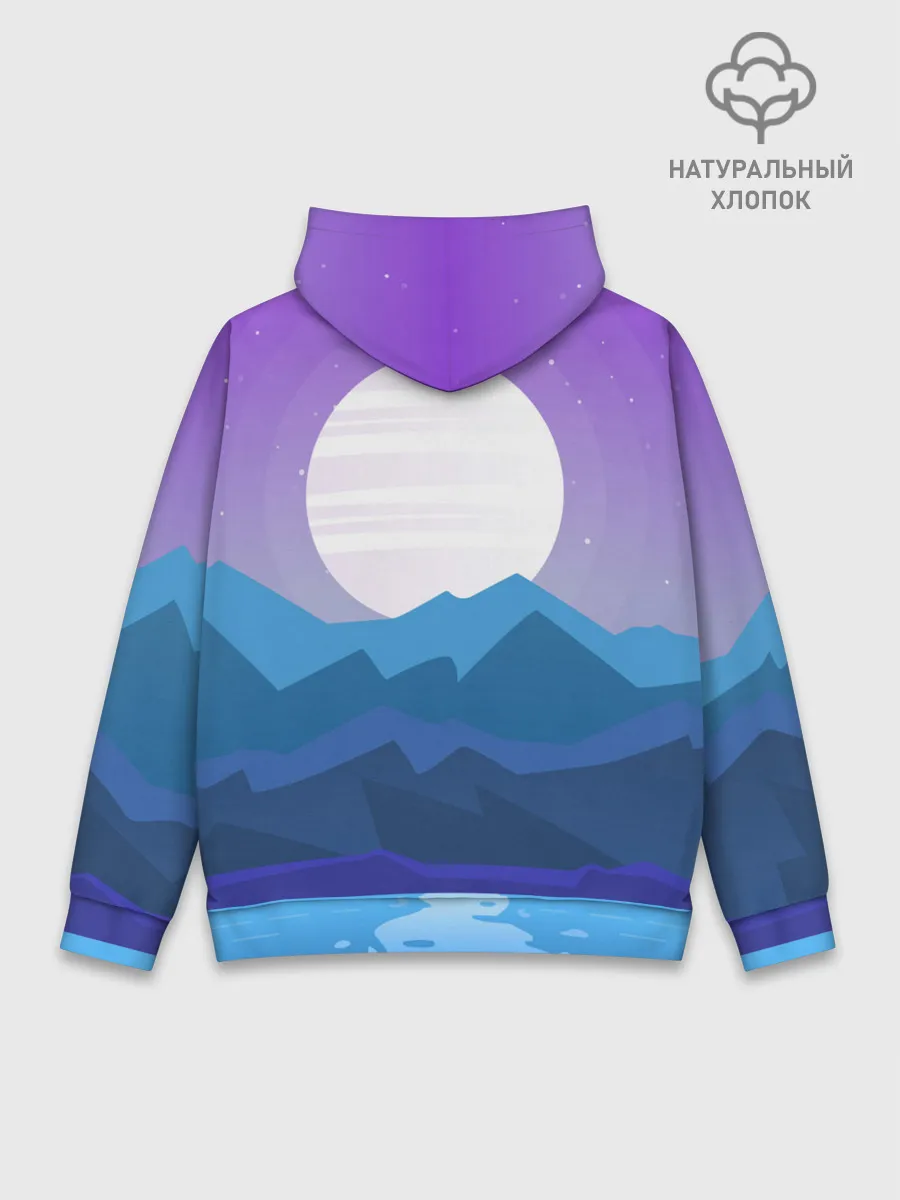 Худи мужской база хлопок / Undertale