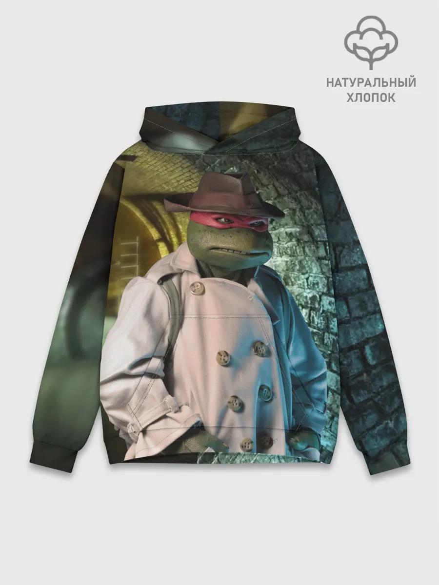 Худи мужской база хлопок / Raph