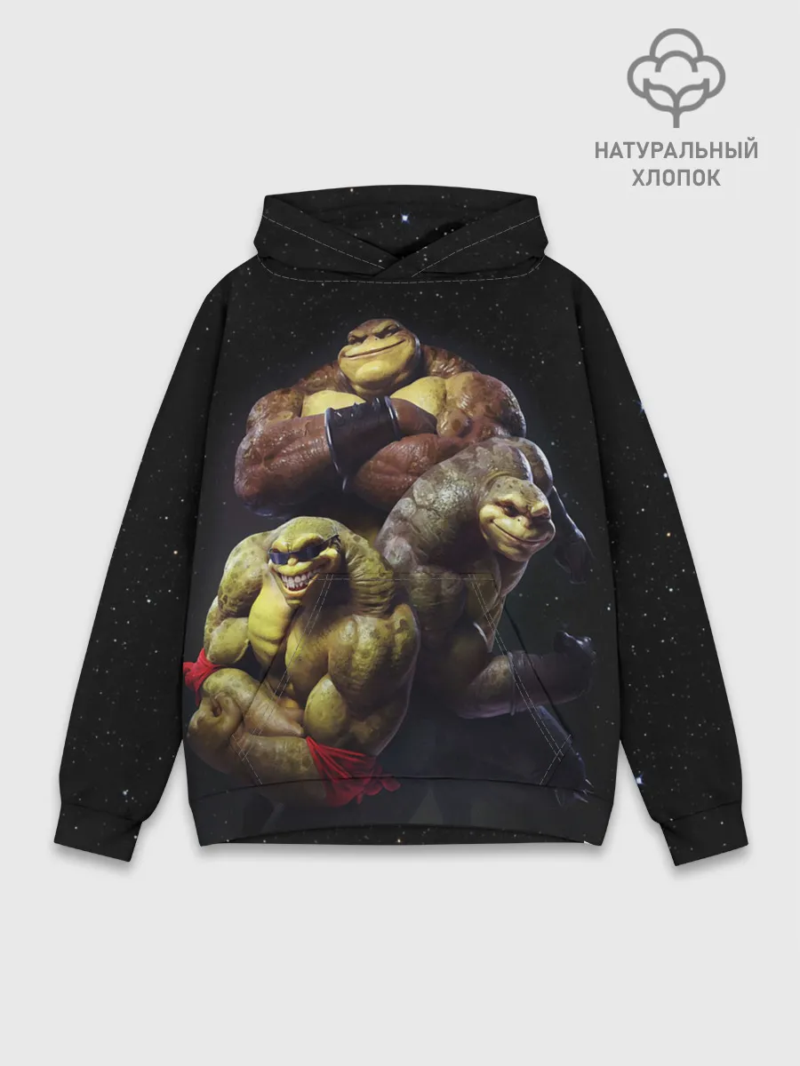 Худи мужской база хлопок / Battletoads