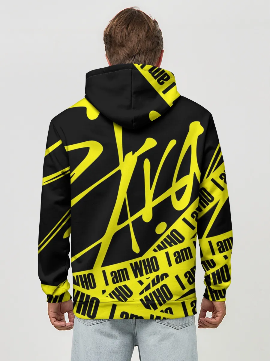 Худи мужской база хлопок / STRAY KIDS