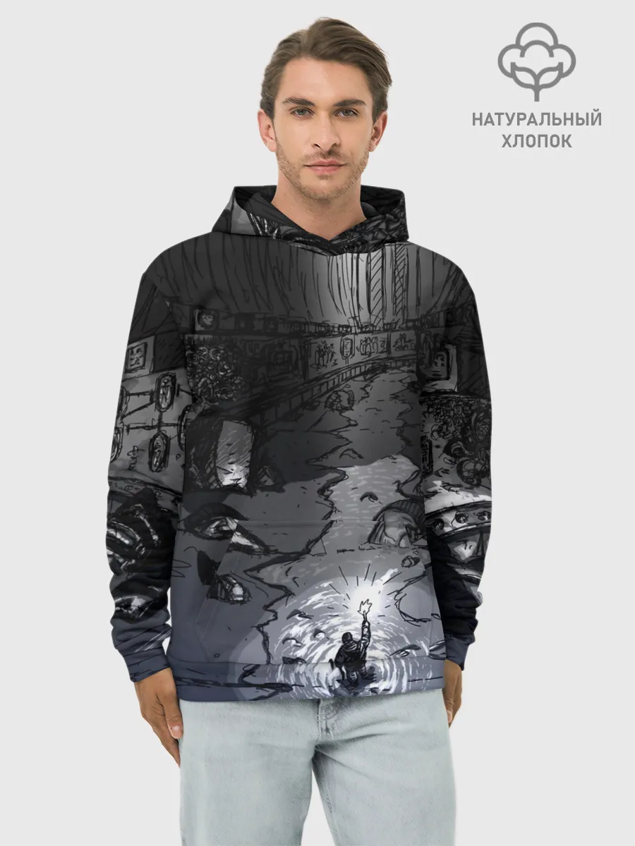 Худи мужской база хлопок / Lovecraft / Лавкрафт