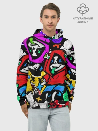 Худи мужской база хлопок / Play