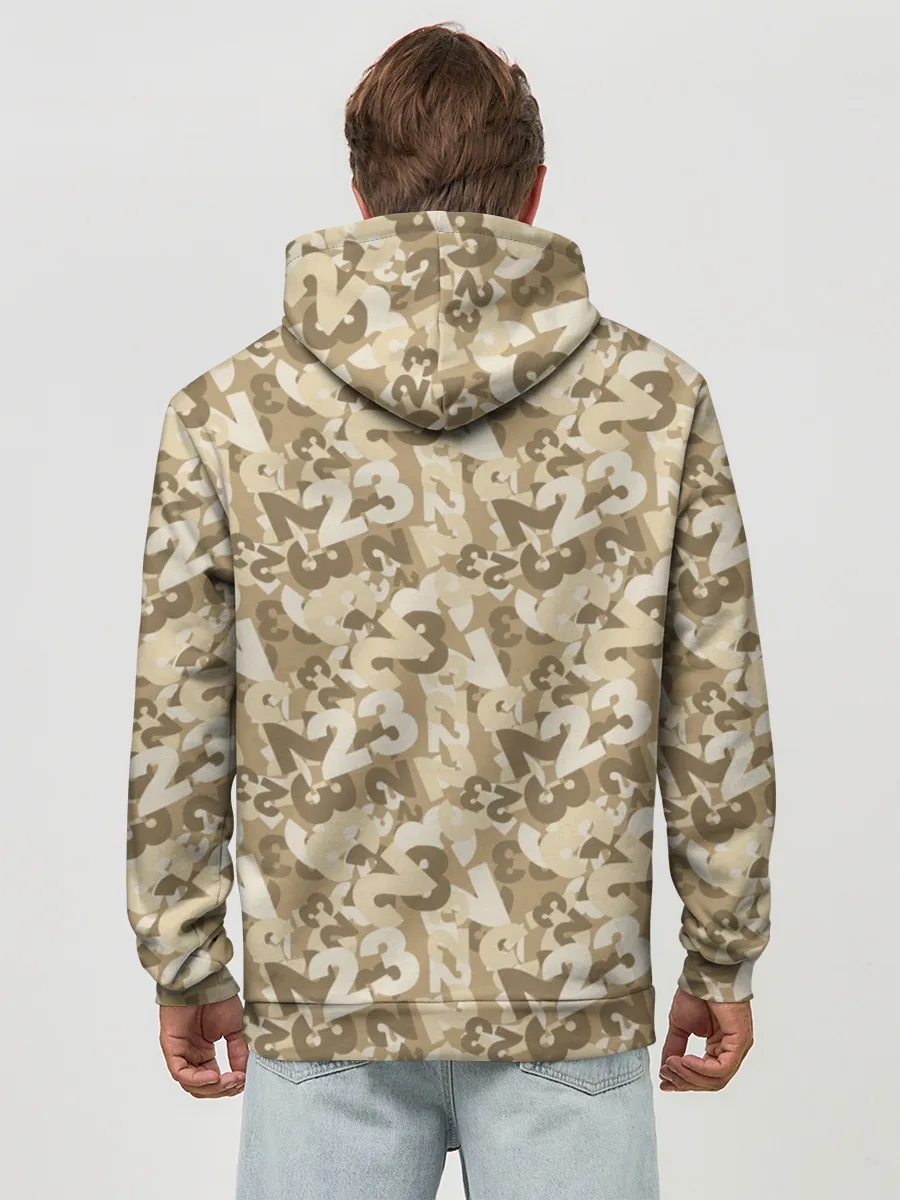 Худи мужской база хлопок / 23 февраля