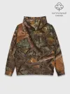 Худи мужской база хлопок / Охотничий камуфляж