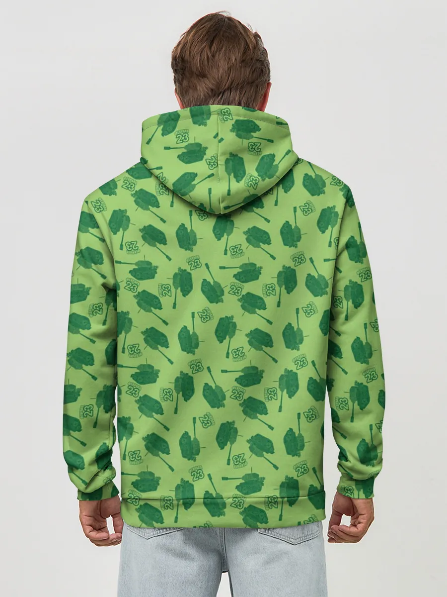 Худи мужской база хлопок / 23 февраля