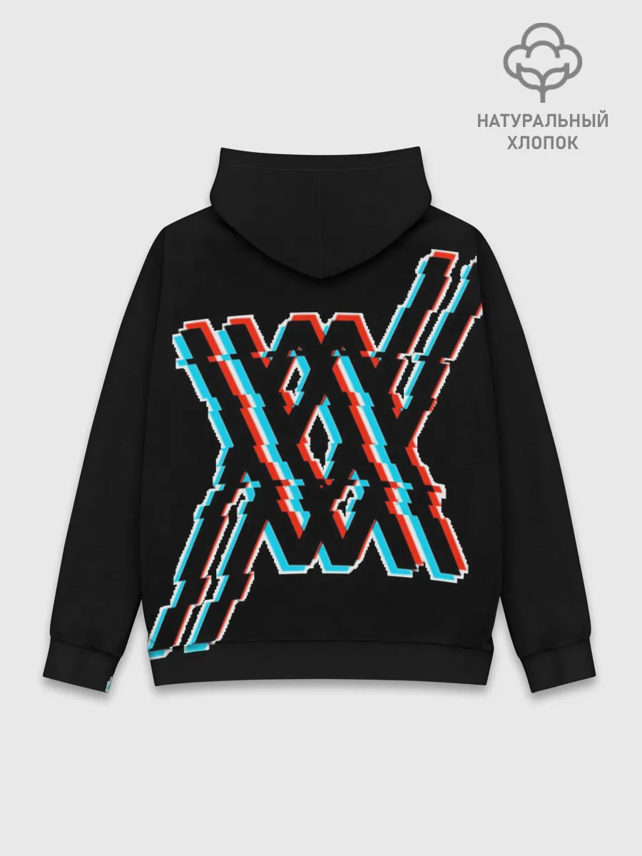 Худи мужской база хлопок / Любимый во Франксе: XX