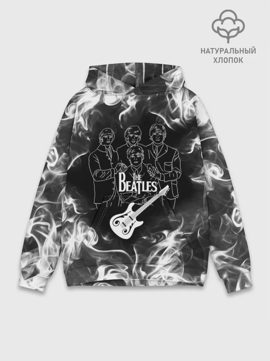 Худи мужской база хлопок / The Beatles