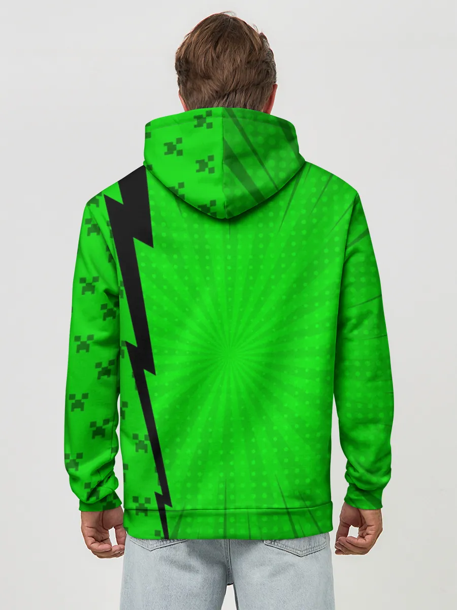 Худи мужской база хлопок / Minecraft