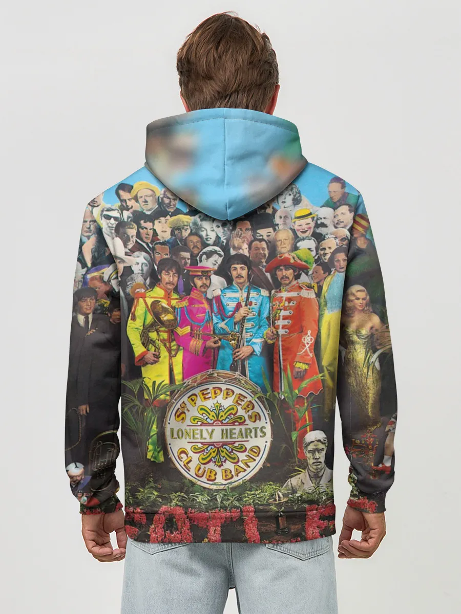 Худи мужской база хлопок / THE BEATLES