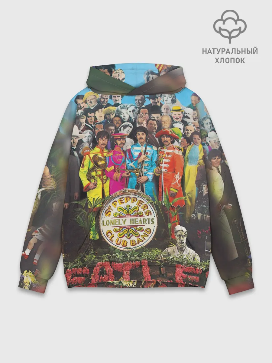 Худи мужской база хлопок / THE BEATLES