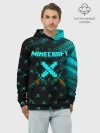 Худи мужской база хлопок / Minecraft