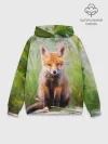 Худи мужской база хлопок / Лисичка