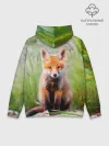 Худи мужской база хлопок / Лисичка