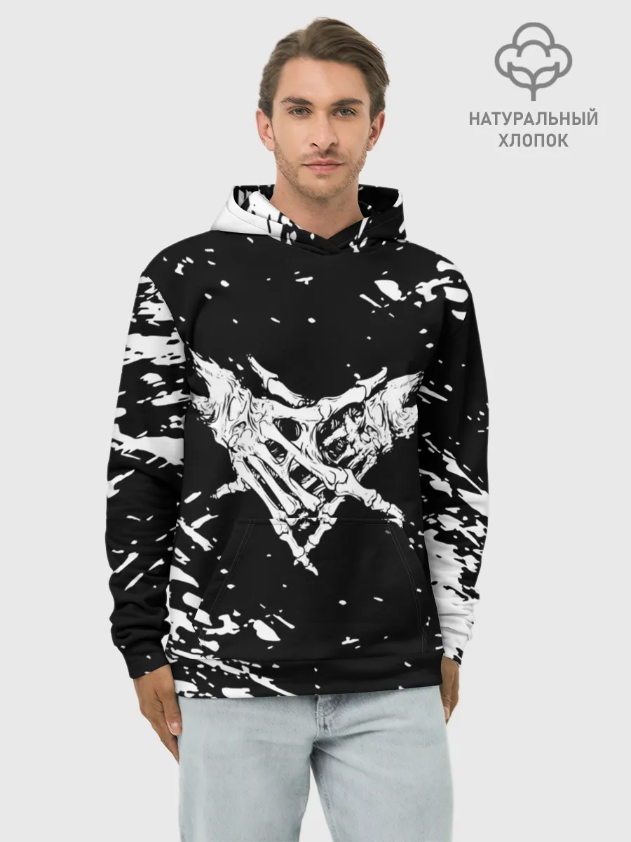 Худи мужской база хлопок / Velial Squad