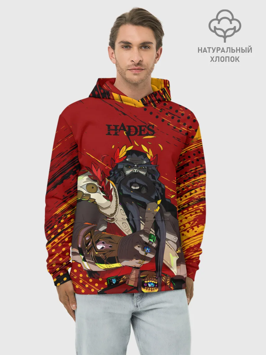 Худи мужской база хлопок / Hades - Аид