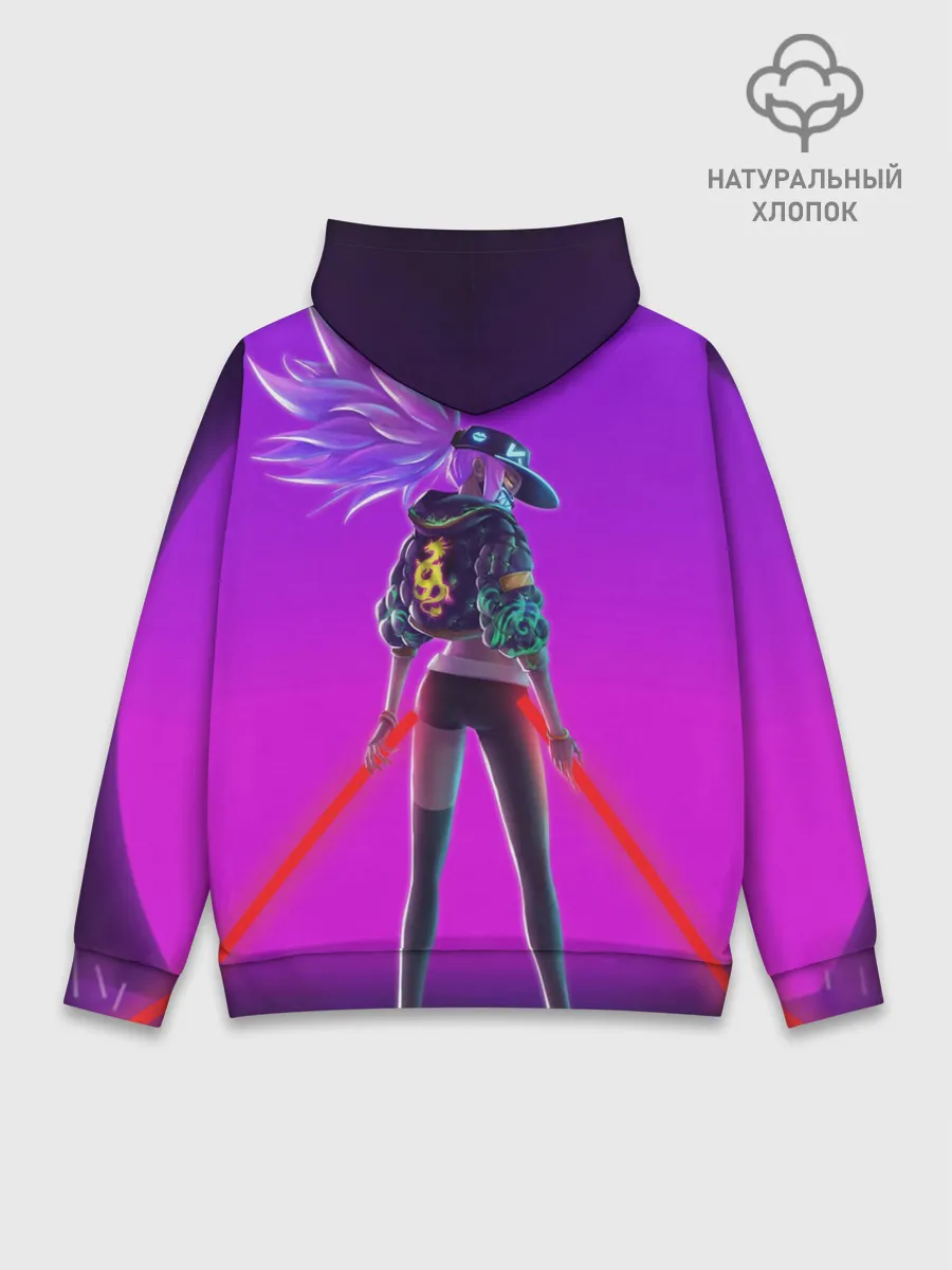 Худи мужской база хлопок / KDA Akali