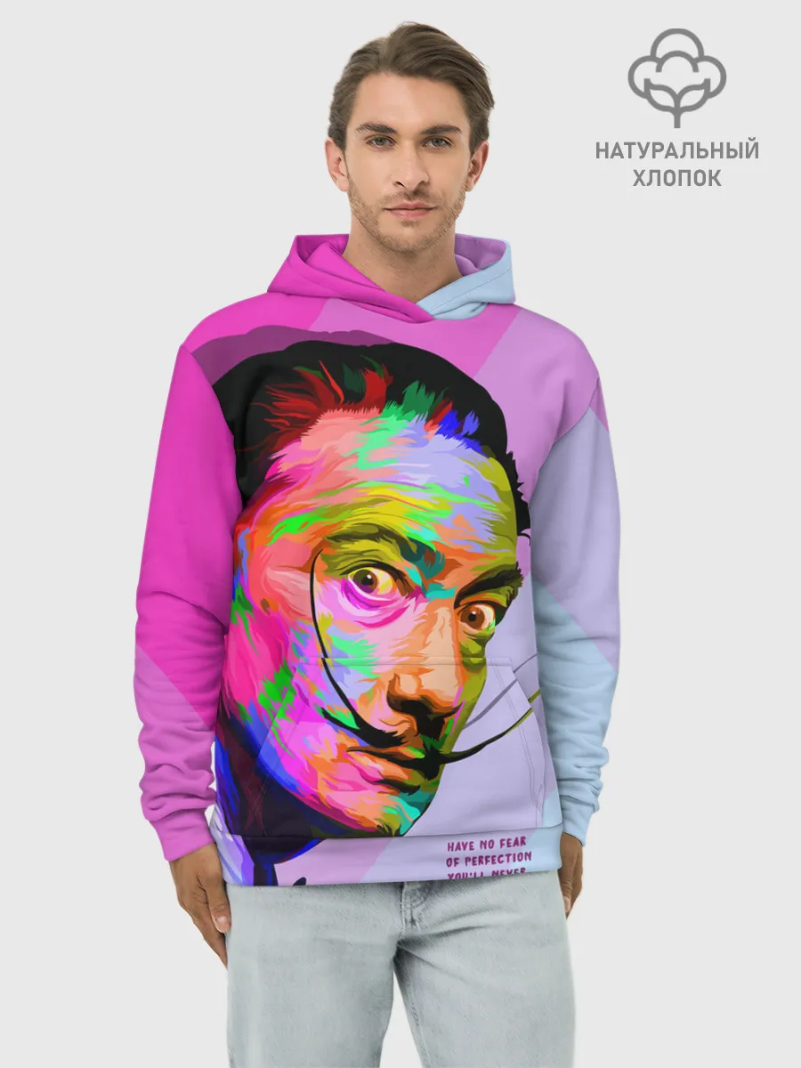 Худи мужской база хлопок / Сальвадор Дали