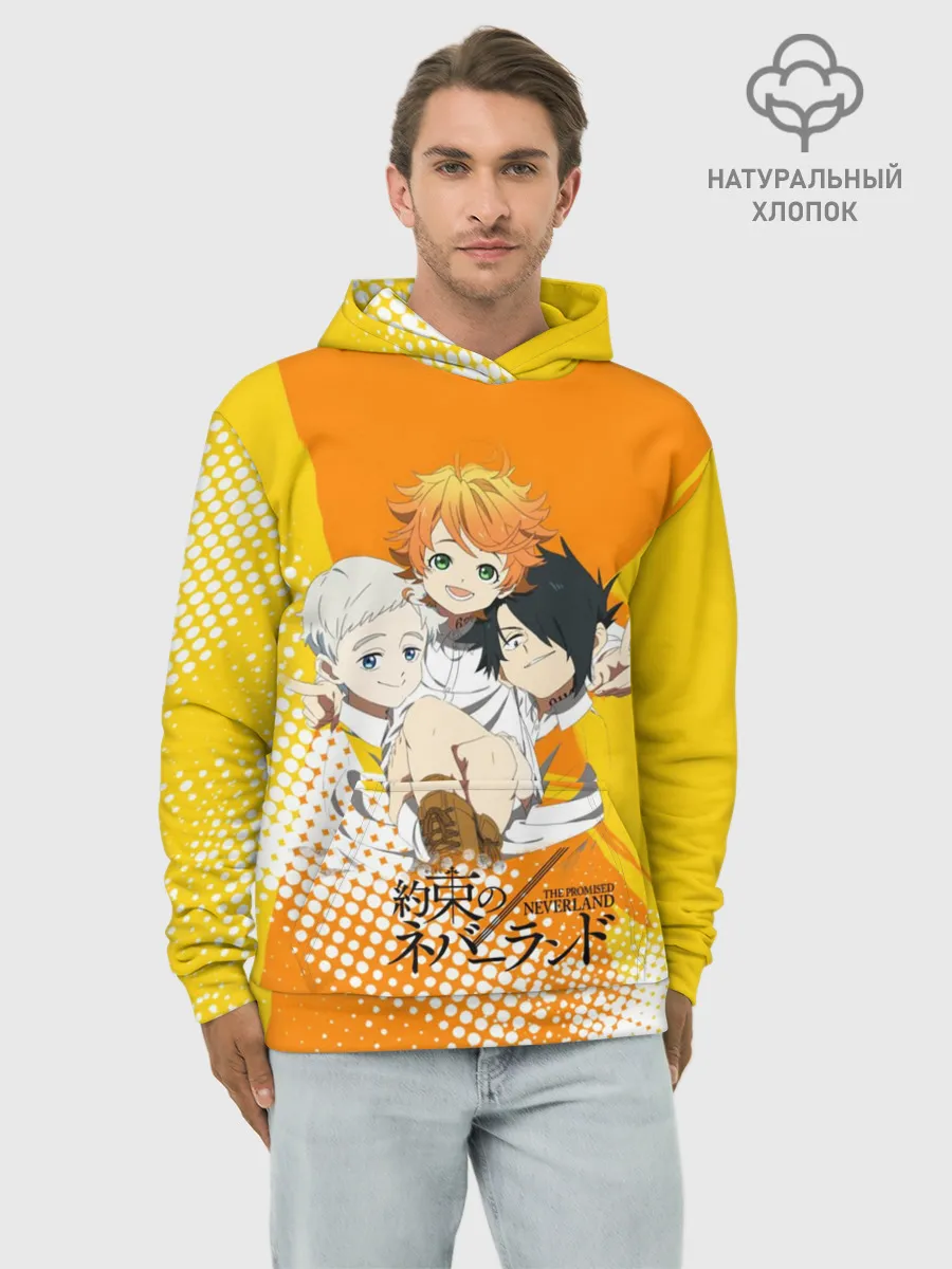 Худи мужской база хлопок / Обещанный Неверленд