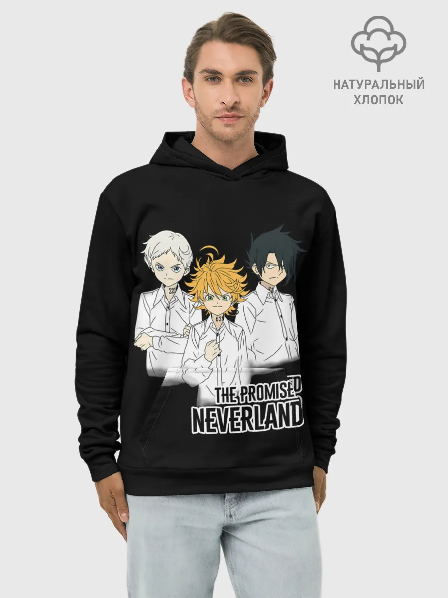 Худи мужской база хлопок / Обещанный Неверленд
