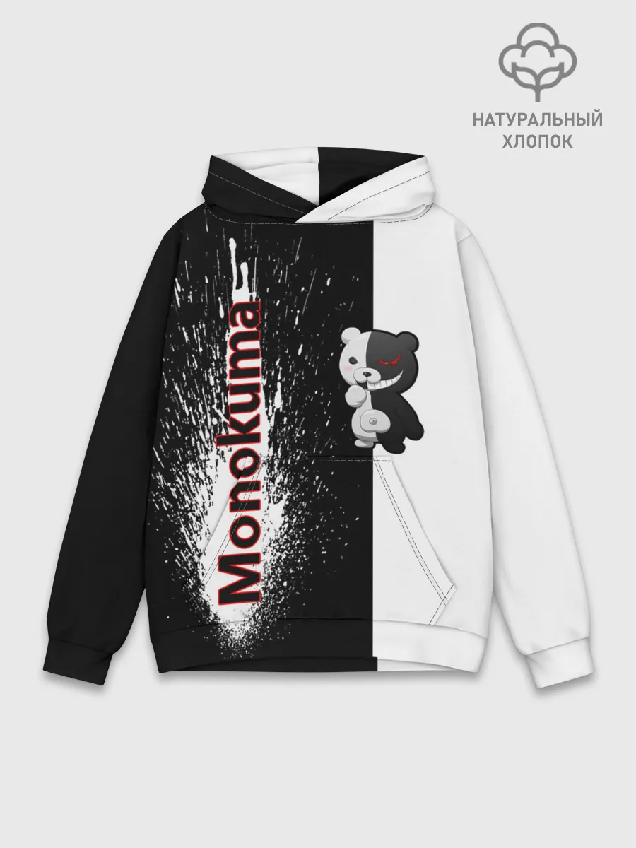 Худи мужской база хлопок / Monokuma