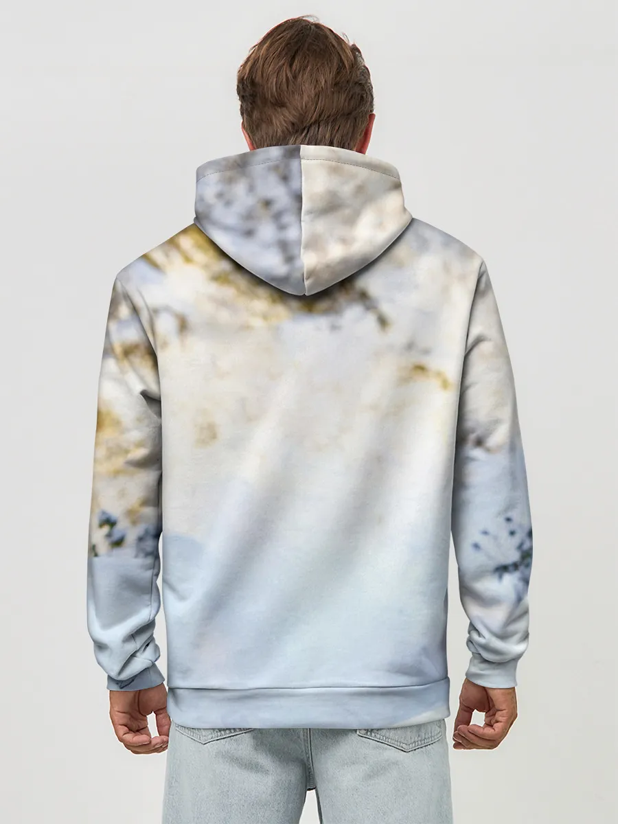 Худи мужской база хлопок / Я зимой