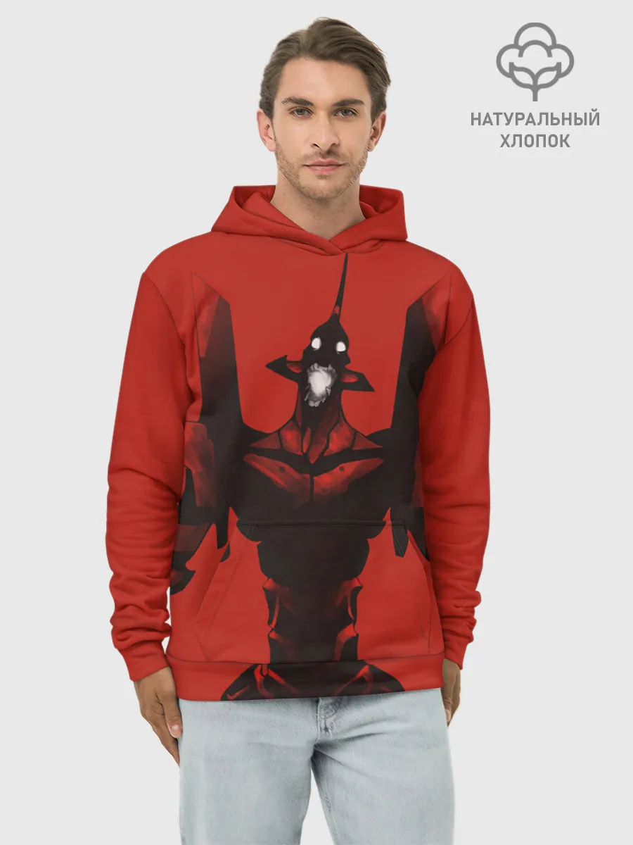 Худи мужской база хлопок / Евангилион